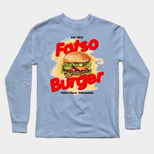 Fatso Burger from That 70s Show Long Sleeve T-Shirt